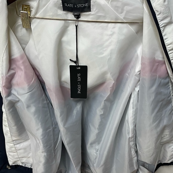 Slate and Stone Red White and Blue Track Jacket - Picture 3 of 8